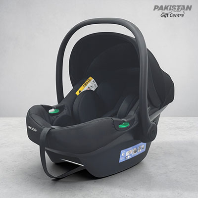 Premium Black Baby Carry Cot and Car Seat – Luxury Comfort for Safe Travel